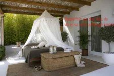 Betthimmel  Original aus Bali Deko oder Fliegennetz Mückennetz Baldachin 