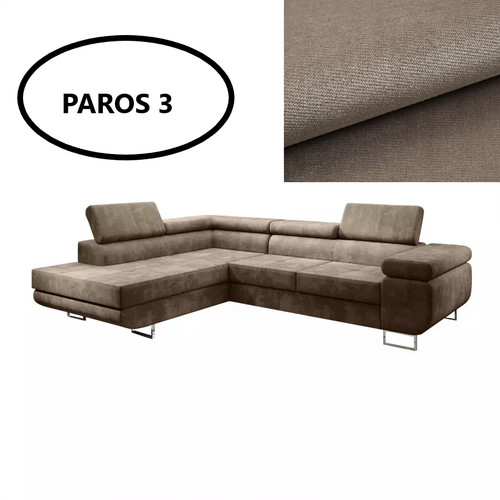Ecksofa form amigo velur - amigo, l