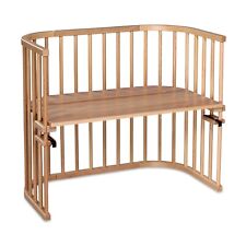 Beistellbett babybay maxi, natur lackiert +Rollensatz +Matratze "neuwertig"