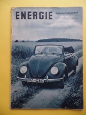 Energie 1939 Heft 1 KdF-Wagen