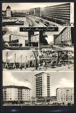 AK Karl-Marx-Stadt, Straße