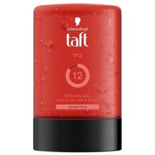 24,33€/L - 6er Pack Schwarzkopf Taft - V12 - Haar Styling Gel - 300ml