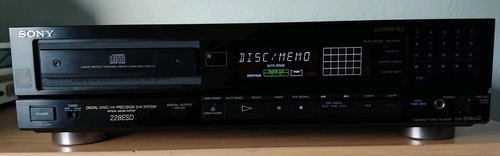 Sony cdp 228 esd player - esd,