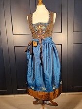 Spieth & Wensky Dirndl mit Wendeschürze u. Minitasche Gr. 38