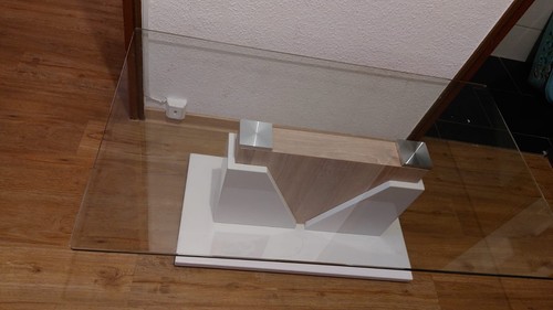 Robuster designer glas - robuster, designer-glas-tisch