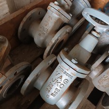 Absperrschieber Handrad DN 80 PN10 GG25 VAG JKG DIN 3352 Schieber Absperrventil