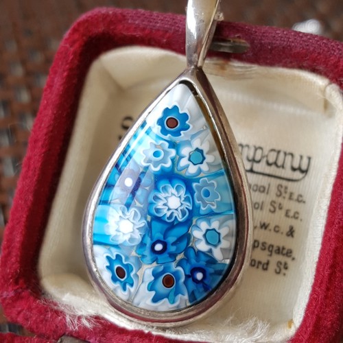 Millefiori 925 sterling silber - millefiori,