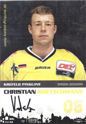 Autogramm chr kretschmann - autogramm, chr.