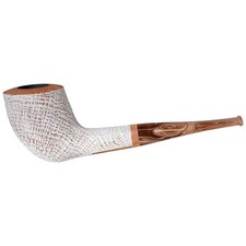 VAUEN Pfeife Fuji 4292, weiß, sandgestrahlt, 9mm Filter