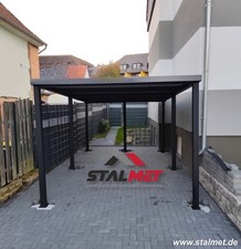 Carport 3x5x2,45m mit