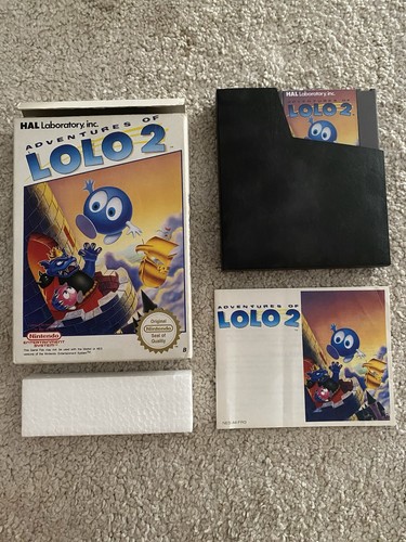 Lolo nintendo spiel - lolo, nes