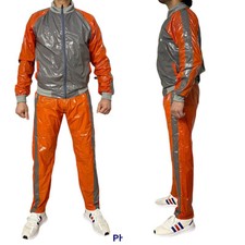 PU nylon sport jogging suit