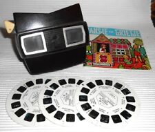 B - View Master 3 D Betrachter Bakelit mit 3 Scheiben Bilder Hansje en Grietje