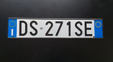 Nummernschild Italien