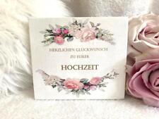 Hochzeitskarte Holzkarte, Holzbox Geschenk, Geldgeschenk, Wunschkarte, Brautpaar