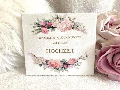 Hochzeitskarte holzkarte - hochzeitskarte,