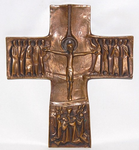Kreuz bronze jesus - xl, kreuz,