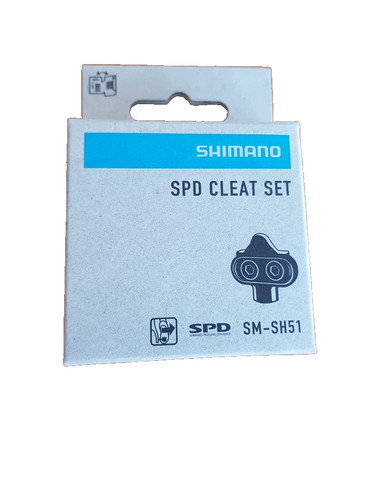 Shimano sh51 spd cleat set - shimano, sm-sh51