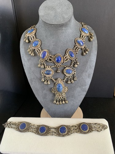 Antik lapislazuli halskette - antik,