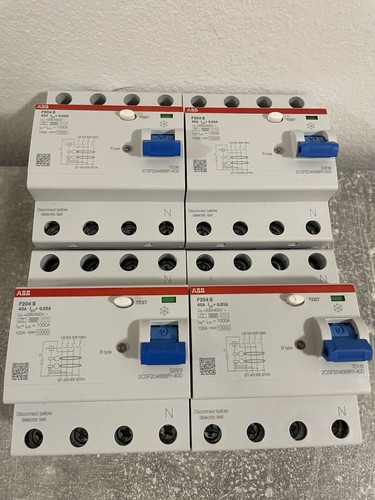 Abb f204 schutzschalter rcd - abb,