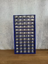 Kleinteilemagazin aus Metall stapelbar, Sortimentskasten, Schubladenschrank 60