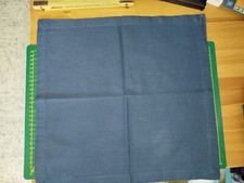 dunkelblaues Deckchen-Set 4-teilig ca. 37,5 x 41 cm