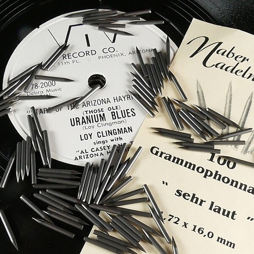 100 grammophonnadeln sehr laut - 100,