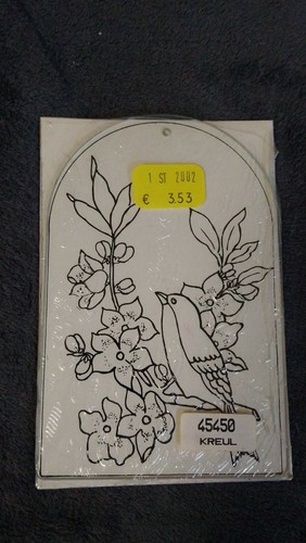 Fensterbild glas vogel - glas, auf