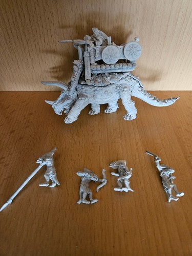 Stegadon metall warhammer - stegadon,