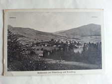 Bodenmais mit Silberberg und Kronberg um 1930