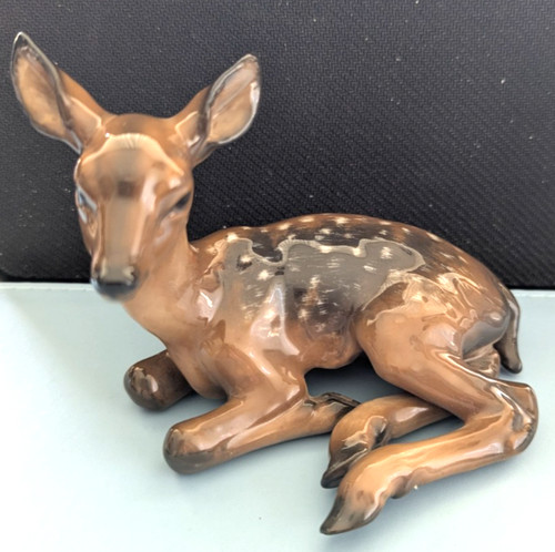 Rosenthal figur liegendes reh - rosenthal,
