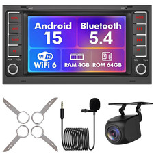4+64G 7" Android 15 Autoradio