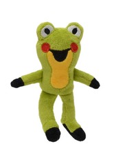 Fingerpuppe Frosch,  10cm, aus