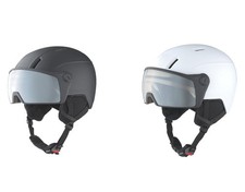 CRIVIT Skihelm Snowboadhelm Schutzhelm Kinder S/M(52–55cm) selbsttönendes Visier