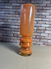 Vintage Glasvase Schwer