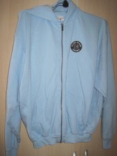 Karl Kani Gr. M hellblau Herren dünne Jacke Zipper Herrenjacke