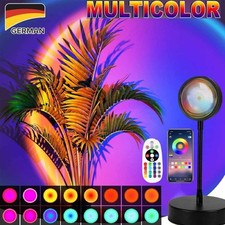 Sunset Lamp Projection