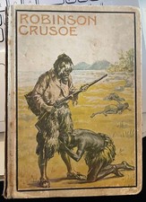 Buch Antik Robinson Crusoe
