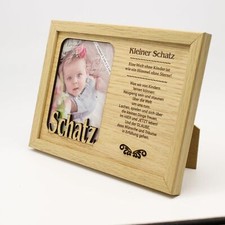 Bilderrahmen aus Holz Familie