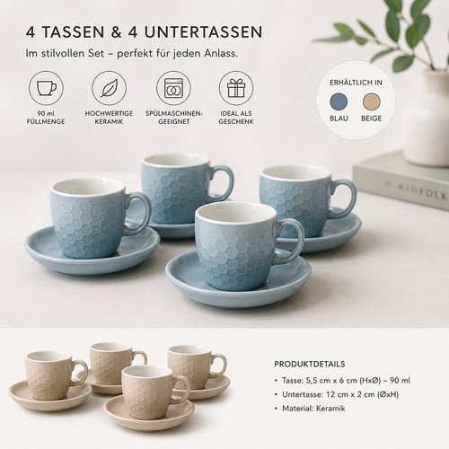 Espressotassen kaffeetasse - espressotassen,