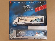 Gaensefurther by Colani Mineralbrunnen 2 verschiedene Miniaturtrucks im Blister