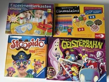 Spielepaket für Kinder / Stoopido / Geisterbahn / Experimente