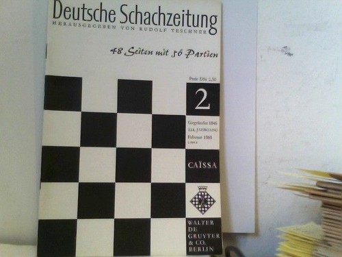 Deutsche schachzeitung caissa - deutsche,