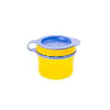 Tupperware Baby Kinder Box Dose 150 ml Gelb-Blau