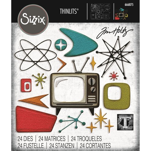 Sizzix thinlits 24pcs die - thinlits,