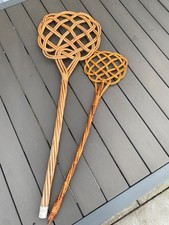 2x Teppichklopfer alt 40er 50er Vintage