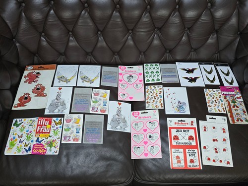 Vintage sticker konvolut - vintage,