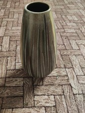 Vase Höhe 27 Gestreift Grün 