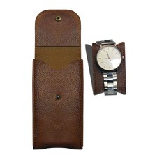 PU  Wanduhretui Für Wanduhr Mit Armband Organizer Uhr Travel Case, 14 X 7 X 3cm