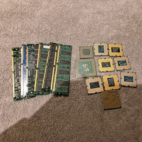 Cpu schrott recycling - cpu, gold